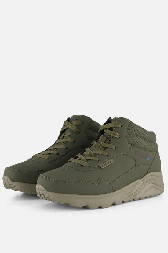 Skechers Uno Lite- Aqua Veterboots groen - Maat 36