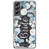 ERT GROUP mobiel telefoonhoesje voor Samsung S21 FE origineel en officieel erkend Babaco patroon Bride 004 optimaal aangepast aan de vorm van de mobiele telefoon, gedeeltelijk bedrukt