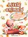 Coloring, reading and writing 2, Little animals: Learn Through Play! Coloring book with early reading and writing activities.