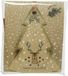 Bellatio Decorations 3x zakjes kerstboom geur dennenboom geurboom voor in kerstboom - Rendieren print - huisgeur/huisparfum kerstgeuren