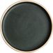Olympia Canvas Platte Ronde Borden Donkergroen 18cm FA321