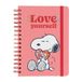 Grupo Erik - Snoopy lined bullet journal, Love Yourself, notebook, A5, spiral notebook, bullet journal, lined bullet agenda, notebook