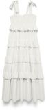 VERO MODA VMDOLORES SL TIE ANKLE DRESS EXP Maxi jurk Dames Wit