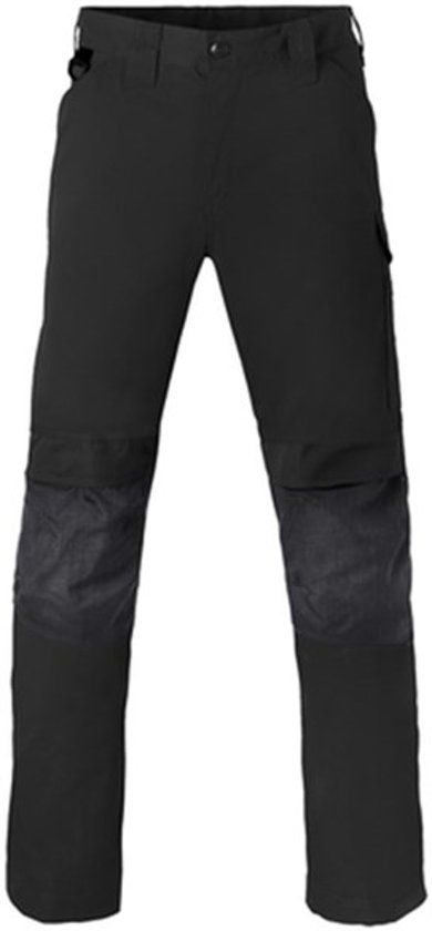 HaVeP werkbroek met kniezakken - 80355 - zwart / grijs - maat 52