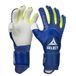 Gants de gardien de but 77 Super Grip V26 - Bleu, taille 9