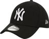 New Era New York Yankees Mlb 9forty Diamond Adjustable Pet Zwart Man