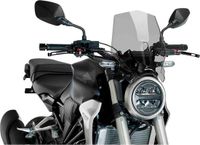 Puig Carenabris New Generation Sport Honda Cb125r Neo Sports Cafe/cb300r Neo Sports Cafe Voorruit Grijs