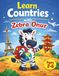 Learn Zebra Onur Learn Countries with Zebra Onur: A Kids Geography Learning Book About Countries and Flags 2-6