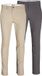 JACK&JONES JPSTMARCO JJDAVE 2PK MP NOOS Pantalon homme - W33/L34 - 2-Pack - Chino - Crockery/Asphalt