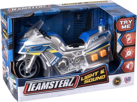 Merkloos TEAMSTERZ POLICE MOTORBIKE.