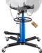 VEVOR Transmissie Krik, 500kg Motorkrik, 85-170cm Hefbereik Motorblok Transmissiekrik, Blauw