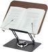 Azomor® Support de lecture réglable et pliable avec base pivotante à 360 degrés pour livres et tablettes