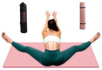 Tapis de fitness et Pilates antidérapant, extra épais