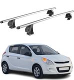 Omac Barres de Toit Transversales Aluminium Hyundai i20 I 2009-2014 5 Portes Gris 2 Pièces