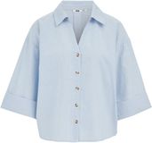 WE Fashion Dames gestreepte blouse