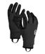 ORTOVOX FLEECE LIGHT Glove W, 56359, Black Raven, S