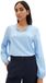 Tom Tailor Blouse met streepjesmotief - Maat XXXL - blue white thin stripe