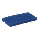 Vikan Schuurspons zacht 125x245x23mm blauw nylon