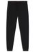 HUGO Austin Pants Pyjamabroek voor heren van katoenmix met geborduurd logo, zwart 1, S