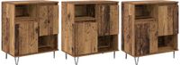 vidaXL Dressoir Oudhout 60 x 35 x 70 cm