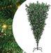 vidaXL - Sapin de Noël inversé avec set de boules vert 210 cm PVC