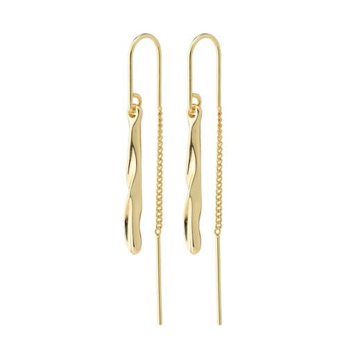 PILGRIM gold plated earrings Alberte