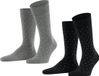 Esprit Fine Dot 2-Pack sokken heren veelkleurig - maat 39-42