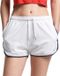 Superdry Vintage Stripe Racer Korte Broek Wit M Vrouw