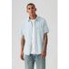 Levi's Ss Classic 1 Pkt Standrd Eddie Stripe Maat: S | Casual Overhemden Outlet | Heren | Blauw