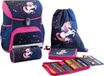 EBERHARD FABER Ensemble de cartables EFAlino UNICORNE bleu et rose, 4 pièces