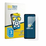 BROTECT Screenprotector 3 Stuks voor Honor Play 70C Beschermglas transparant