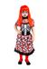 Rubies Katrinita Mooi kostuum voor meisjes, jurk met doodskop print, origineel Halloween, carnaval, verjaardag