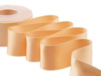 Furlanis - Dubbel satijnlint, Italiaanse stof - Oranje snavel 48 mm x 25 m