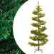 vidaXL Kunstkerstboom met verlichting en standaard 180 cm PVC groen