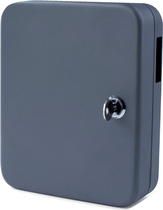 Pavo Sleutelkast Basic - 20 haken - Donkergrijs