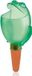Scheurich waterdispenser Froggy M | 3X Vert | 140 ml capaciteit | Petit arrosoir avec fond en terre cuite | Distributeur d'eau pour plantes et fleurs tige en terre cuite