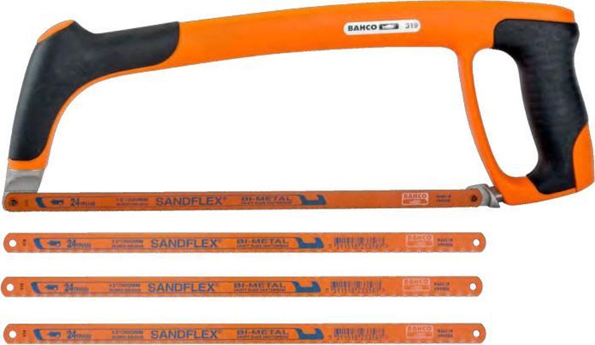 Bahco metaalzaagbeugelset | met 3 extra bladen