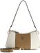 GUESS Noelle II 3 Comp Shoulder Xbody Cream White / Beige veelkleurig