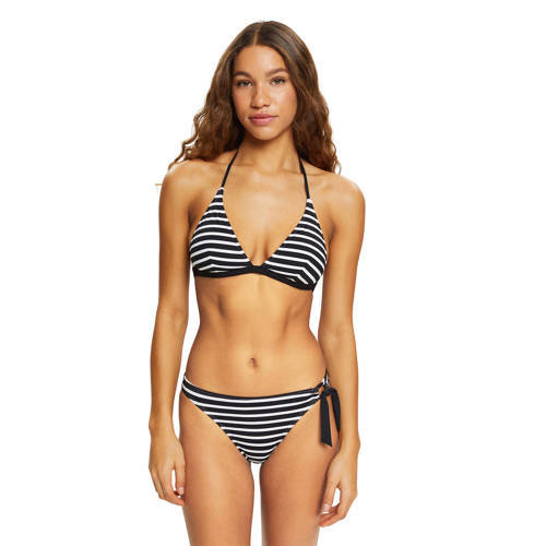 ESPRIT ESPRIT Women Beach voorgevormde triangel bikinitop zwart/wit