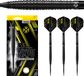 Harrows NX90 Black Edition 90% Tungsten 26GR Steeltip Dartpijl