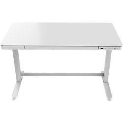 Euroseats Zit-Stand Workstation 75.WER.GL.WH Melkglas Hoogte verstelbaar 720 - 1210 mm - Wit