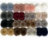 Merkloos Pompon Set met 32 Donkere Pompons