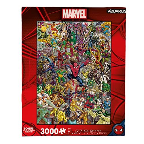 Aquarius Marvel Spider-Man Villains Puzzel (3000-delige legpuzzel) - Officieel gelicentieerde Marvel Comics Merchandise & Collectibles - Glare Free - Precision Fit - 32x45 inch