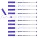 edding 4600 textielstift - neon-violet - 10 stuks - ronde punt 1 mm