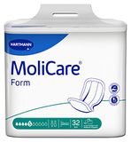 MoliCare Form 5 drops, voor matige incontinentie: goede betrouwbaarheid, extra bescherming tegen lekken en discretie voor vrouwen en mannen, 32 stuks