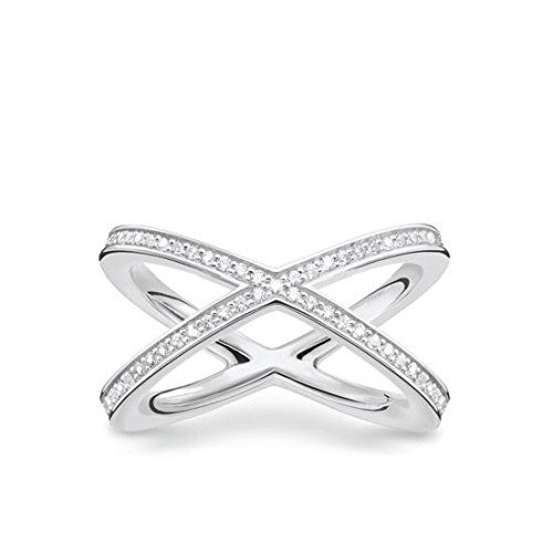 Thomas Sabo Damesring Glam & Soul 925 sterling zilver maat 54 TR2138-051-14-54