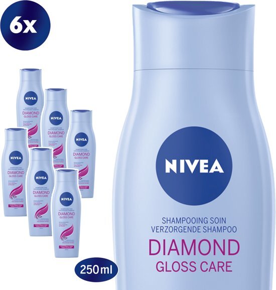Nivea Diamond Gloss shampoo voordeelverpakking 51 gratis