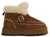 EMU Sunnie Chaussures femme en cuir naturel marron