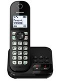Panasonic KX-TGC460GB DECT-téléphone avec Identification de l'appelant et répondeur, noir