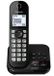 Panasonic KX-TGC460GB DECT-téléphone avec Identification de l'appelant et répondeur, noir